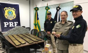 Polícia Rodoviária Federal doa 40 mil munições à Polícia Militar