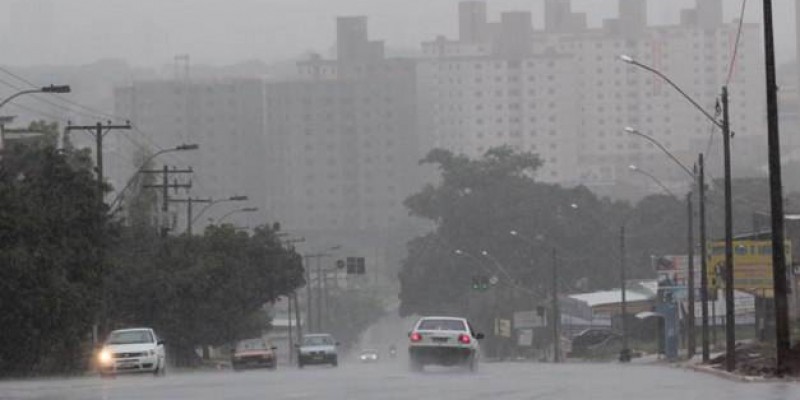 Previsão de pancadas de chuvas nesta sexta-feira em Goiás