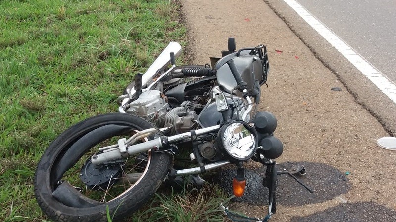 Motociclista é a primeira vítima em acidente fatal deste feriado