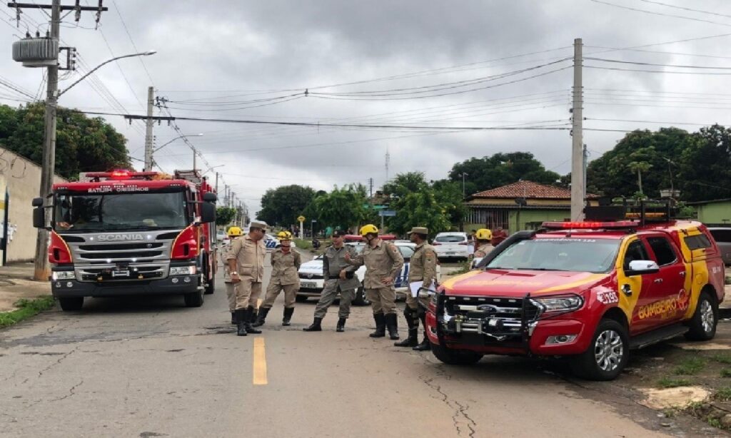 Fio se rompe e idosa sofre descarga elétrica em Aparecida de Goiânia