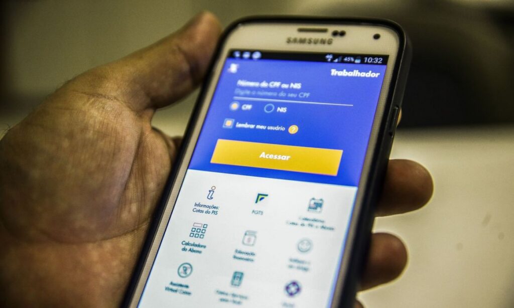 Aplicativo do FGTS virtual está entre os "top apps"