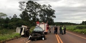 Uma pessoa morre e três ficam feridas em acidente