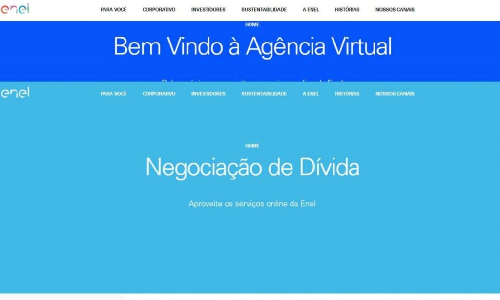 Moradores de Goiás podem negociar dívidas da conta de energia no site da Enel