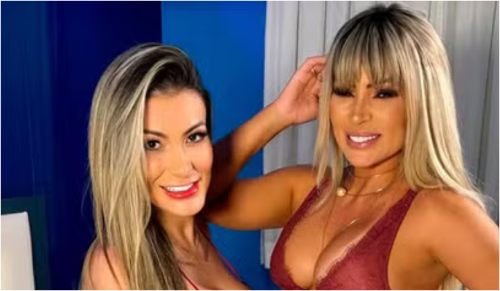 Andressa Urach e Ana Akiva (Crédito: Divulgação)