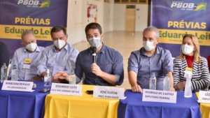 Eduardo Leite recebe apoio de Goiás para ser candidato a presidente