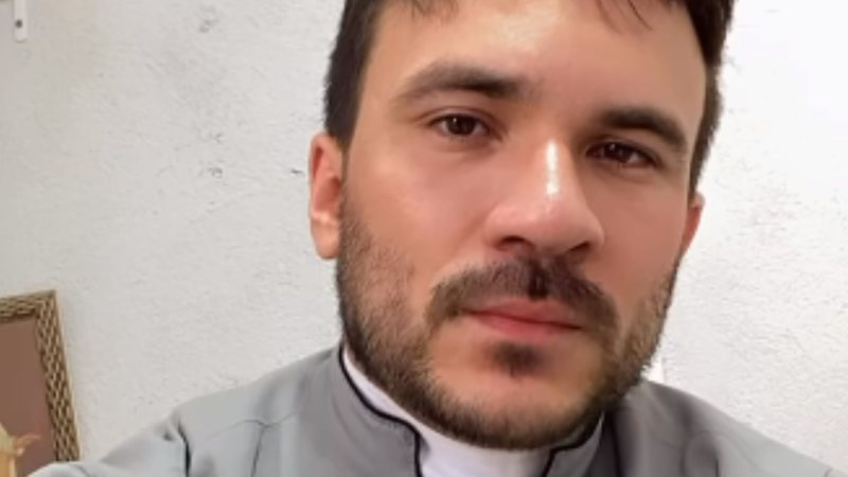 Morre o padre Fabricio Rodrigues, aos 29 anos de idade | Foto: Reprodução/Instagram