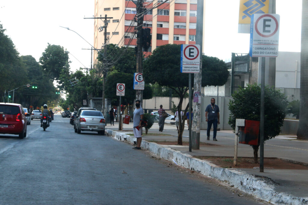 Uso da Área Azul em Goiânia despenca na pandemia