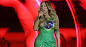 Mariah Carey se apresenta no palco Sunset na última noite de Rock in Rio.