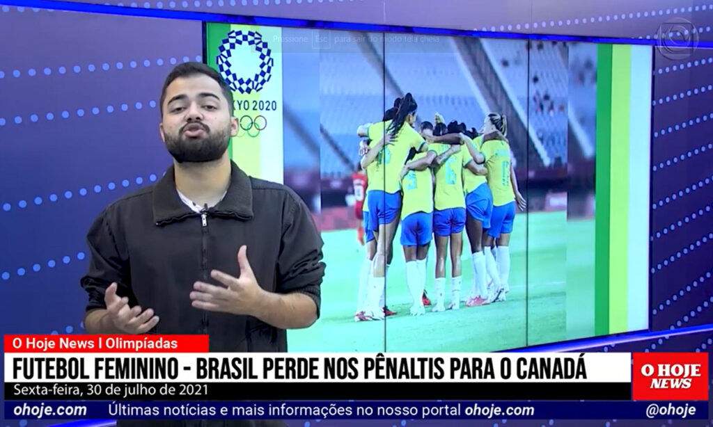 Giro Olímpico - futebol feminino perde para Canadá e vôlei masculino ganha dos EUA