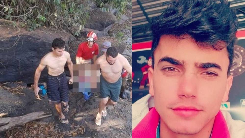 Jovem morre ao entrar em buraco de cachoeira para fazer selfie