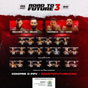 Goiânia recebe evento de MMA "Road to Future 3"