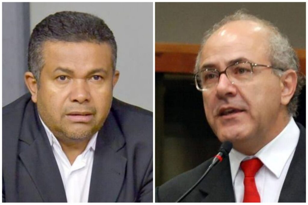 Mauro Rubem e Santana Gomes questionam contratação de empresa para vacinação