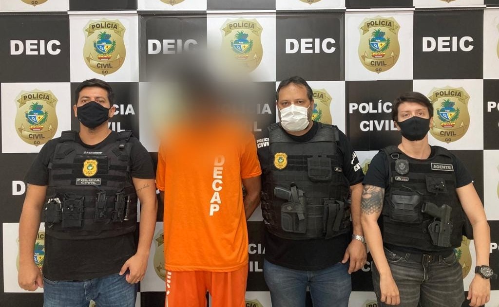 PC-GO prende criminoso que matou o pai de seu próprio amigo para comprar drogas