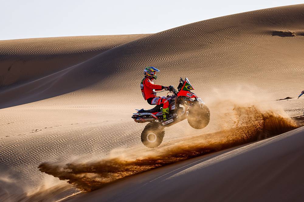 Dakar 2022: Marcelo Medeiros chega em segundo lugar na 8ª etapa entre os quadriciclos