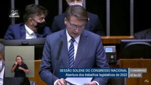 Na abertura do ano Legislativo