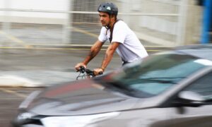 Ocorrência de acidentes com ciclistas pode chegar a 1 por dia em Goiânia