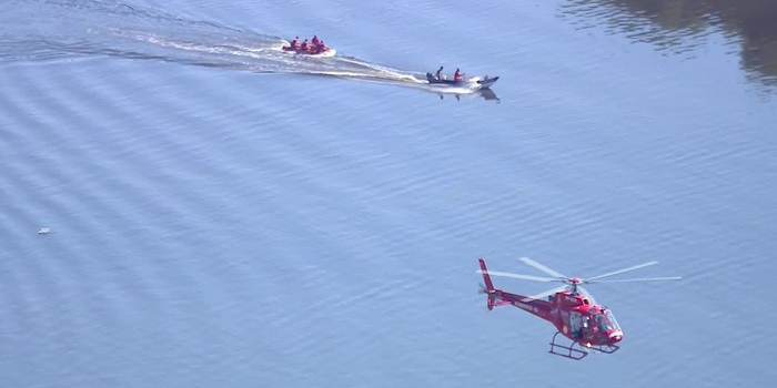 Helicóptero patrulhava Linha Vermelha quando sofreu acidente