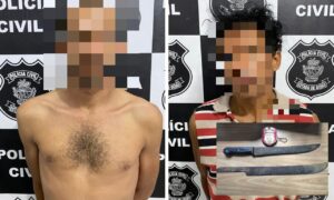 Dupla é presa por assaltos violentos geralmente a idosos em Cocalzinho de Goiás