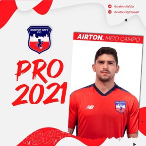 Boston City anuncia ex-jogador do Vila Nova como mais novo reforço