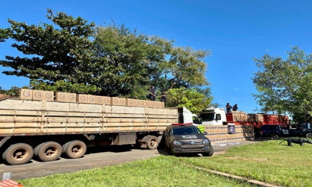 Polícia Militar apreende cargas com 1