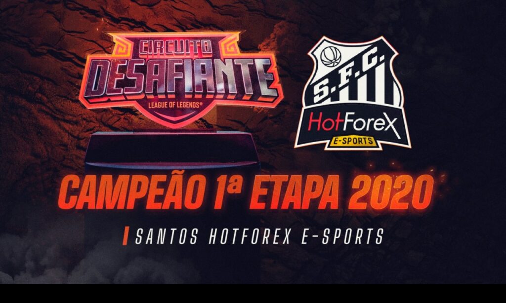 Santos HotForex conquista o primeiro split do Circuitão de LoL