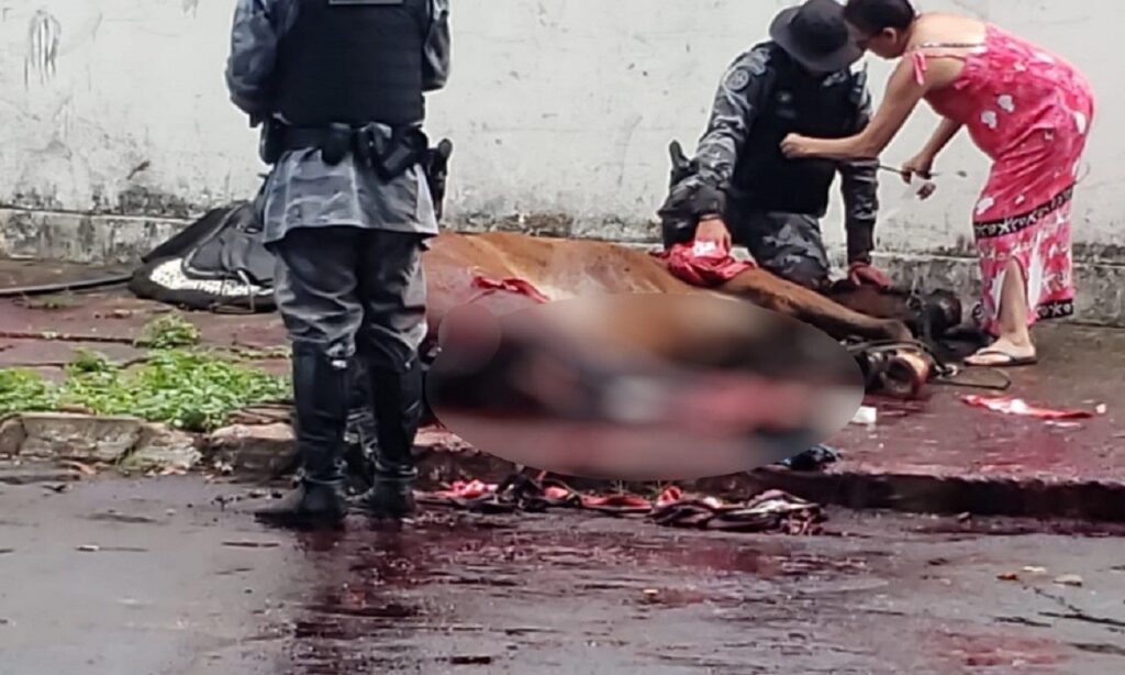 Casal em fuga atropela e mata cavalo da Polícia Militar em Goiânia