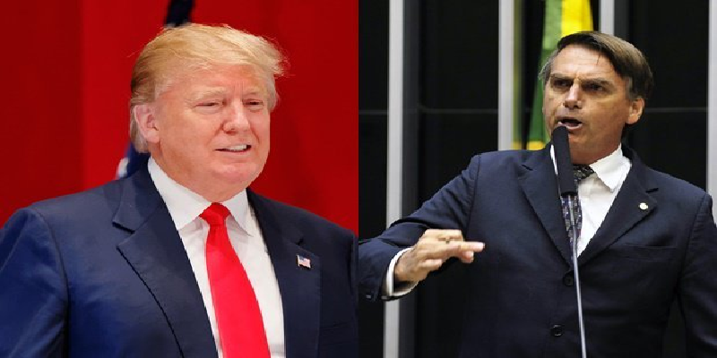 Trump afirma que vai trabalhar com Bolsonaro na área de comércio