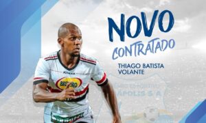 Grêmio Anápolis contrata Thiago Batista