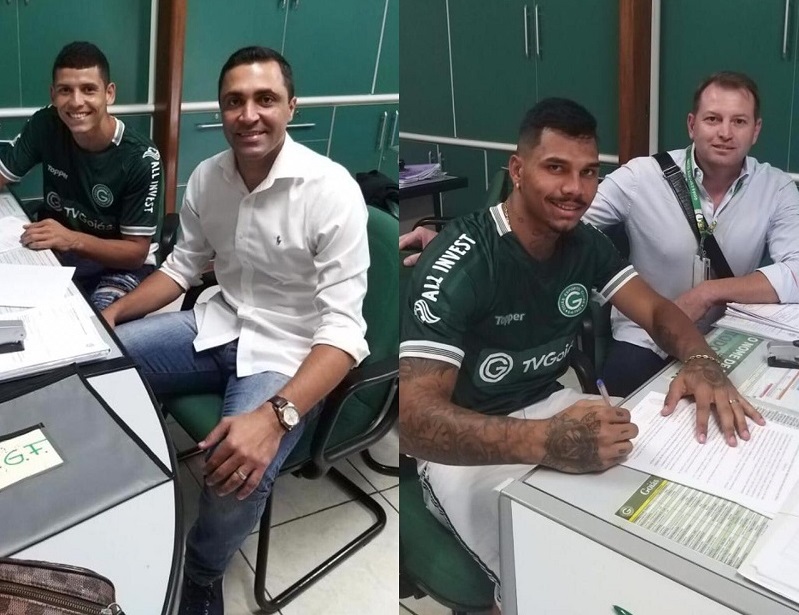 Goiás assina com dois jogadores que estavam no Goiânia