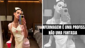 Conselho de enfermagem critica Bruna Marquezine por se fantasiar de ‘enfermeira sexy’ no Halloween; entenda o caso