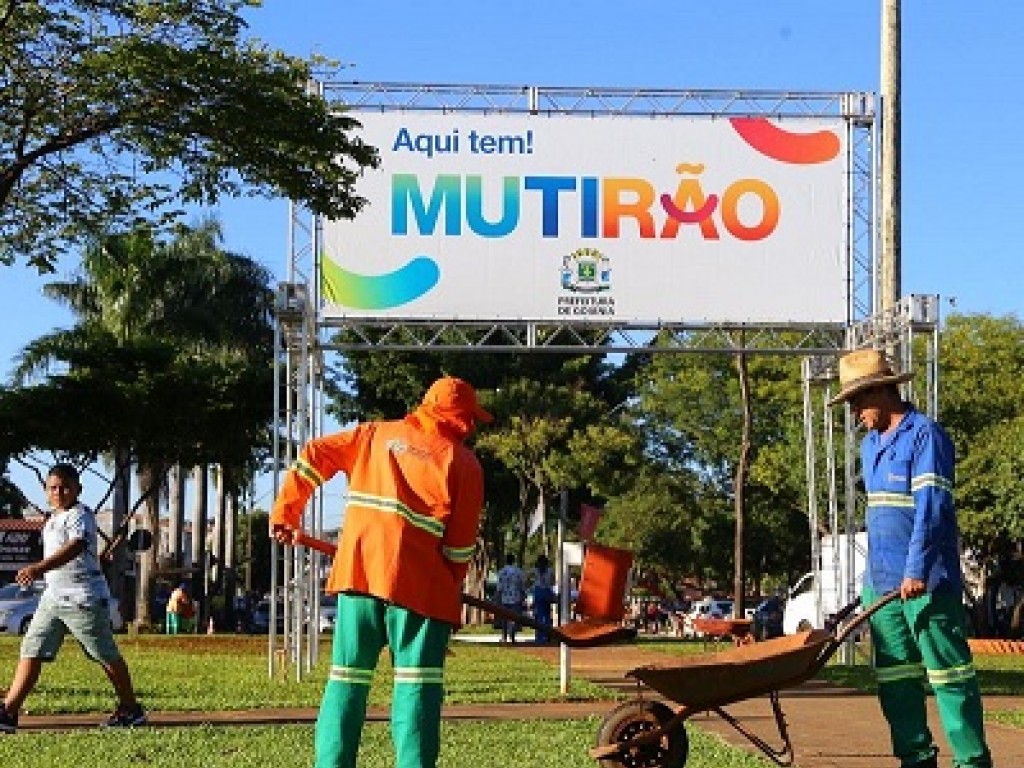 22° Mutirão da Prefeitura de Goiânia contará com participação do Governo do Estado