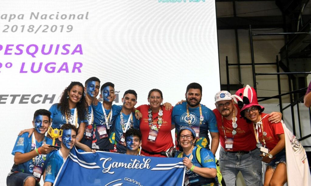 Equipe de Goiás conquista primeiro lugar em torneio internacional de robótica