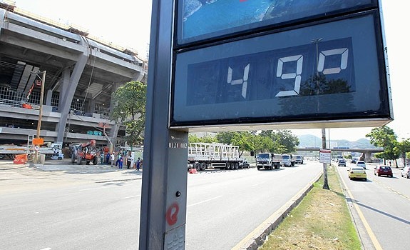 Onda de calor: sensação térmica chega perto dos 50ºC na cidade do Rio de Janeiro