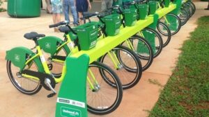 Goiânia ganha mais cinco estações de bicicletas compartilhadas