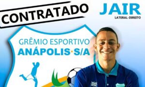 Grêmio Anápolis fecha a contratação de lateral-direito campeão com o Goiatuba