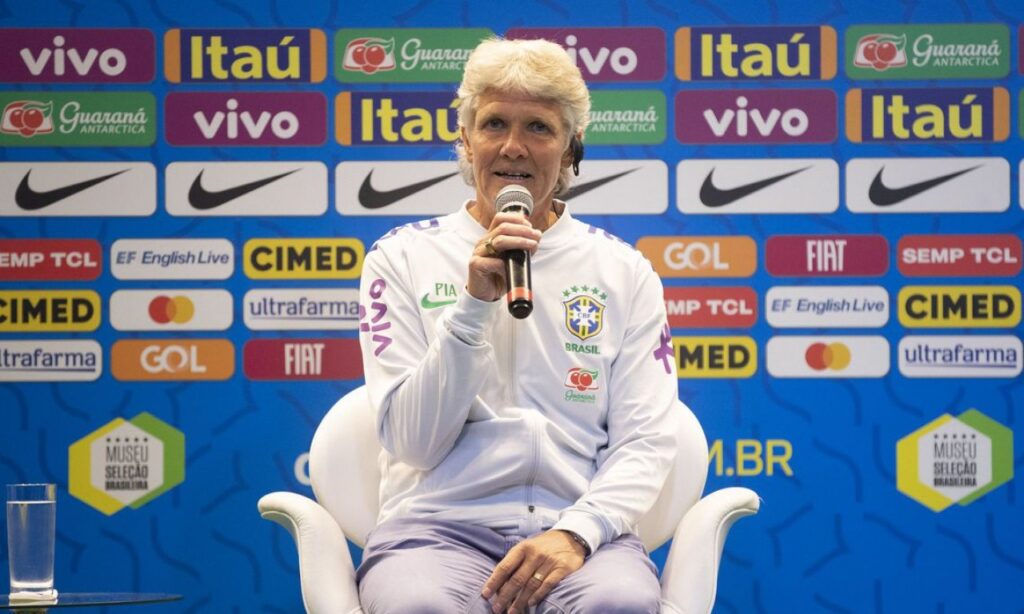 Pia Sundhage é apresentada na CBF