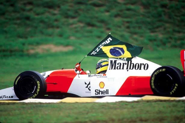 Ayrton Senna:  um herói verde e amarelo