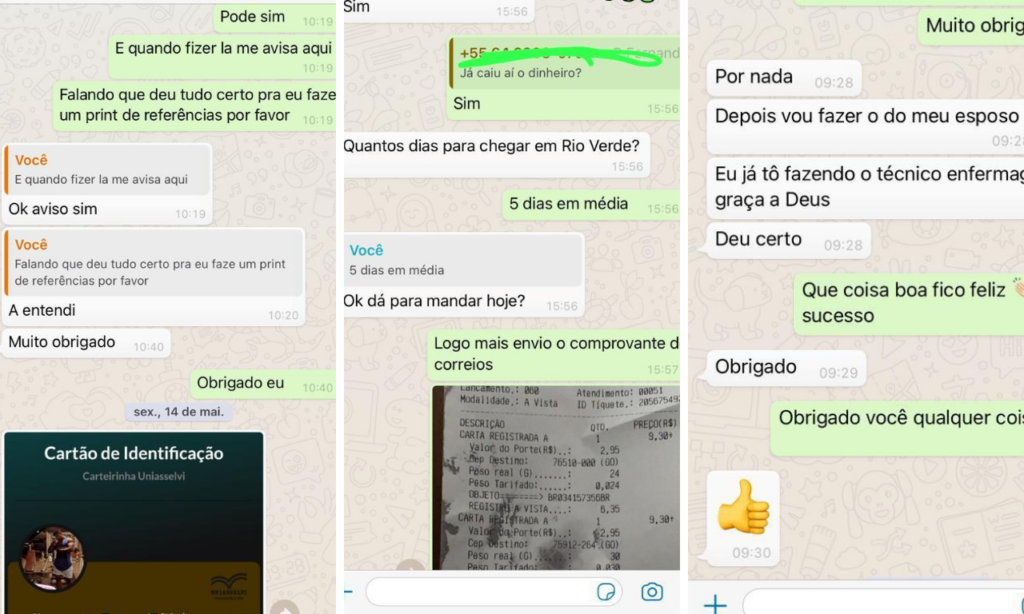 Negócios lucrativos: diploma escolar é negociado livremente pelo WhatsApp