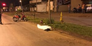 Mulher de 40 anos morre em acidente na Avenida Perimetral Norte