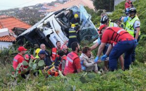 Acidente provoca a morte de 28 turistas alemães em Portugal