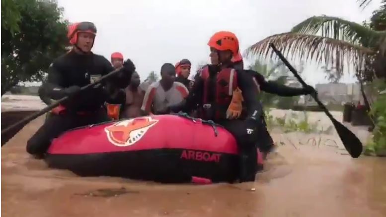 Goiás envia equipamentos do Corpo de Bombeiros para auxiliar vítimas do ciclone em Moçambique