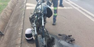 Motociclista morre em acidente na BR 060