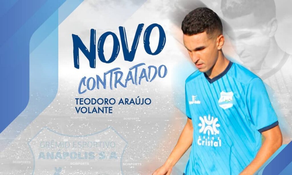 Grêmio Anápolis anuncia a contratação de volante ex-Vila Nova