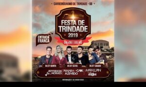 Festa do Divino Pai Eterno dispõe de shows sertanejos no Carreiródromo de Trindade