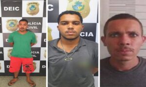 Presos suspeitos de roubar casa e apontar arma para bebê de 1 ano