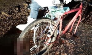 Ciclista morre atropelado na BR-414 entre Anápolis e Abadiânia