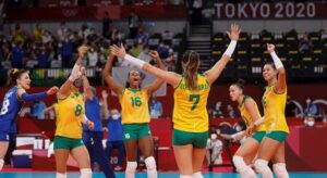 Vôlei feminino vence a Coreia do Sul e vai disputar o ouro com os EUA na final