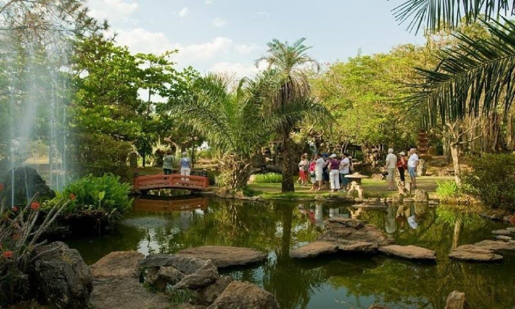 Jardim Japonês em Caldas Novas proporciona paz e tranquilidade aos visitantes