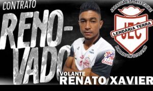 Jaraguá anuncia a renovação de Renato Xavier