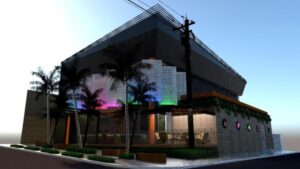 Bar em formato de navio é inaugurado em Goiânia